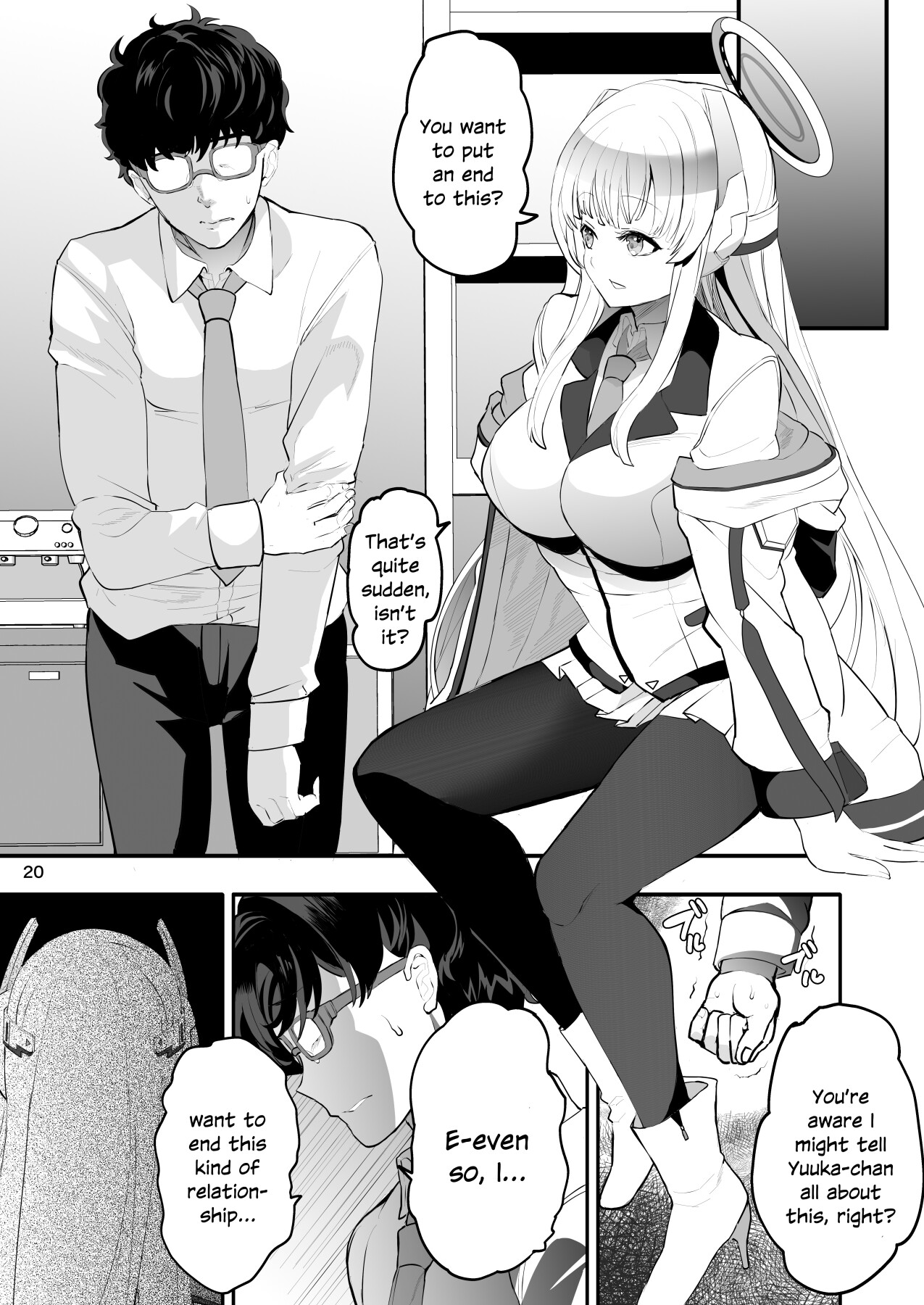 Hentai Manga Comic-The undisclosed dating records of Seminar's secretary-Read-19